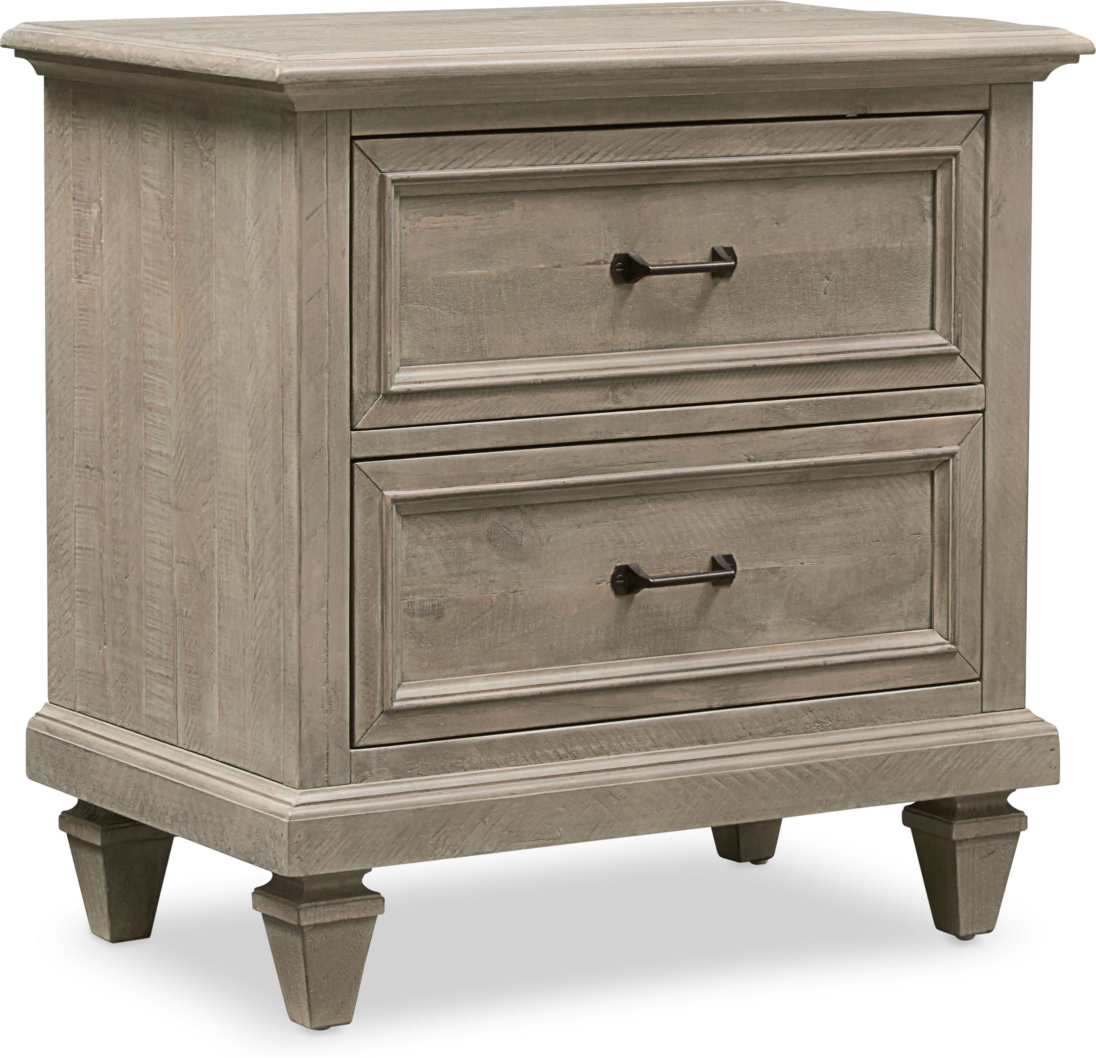 gray night stand