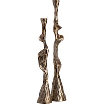 harrow gold candleholders   