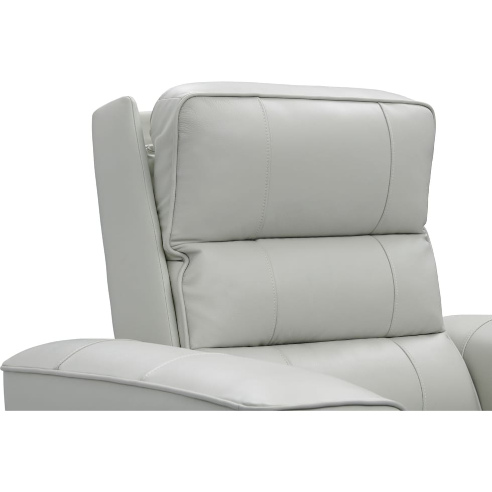 hartley gray recliner   