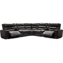 hartley gray sectional   