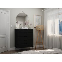 harvard black dresser   