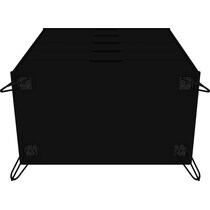 harvard black dresser   