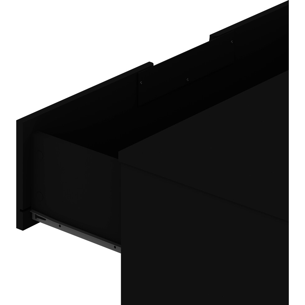 harvard black dresser   