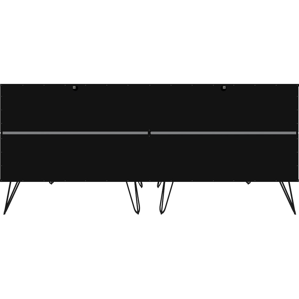 harvard black dresser   