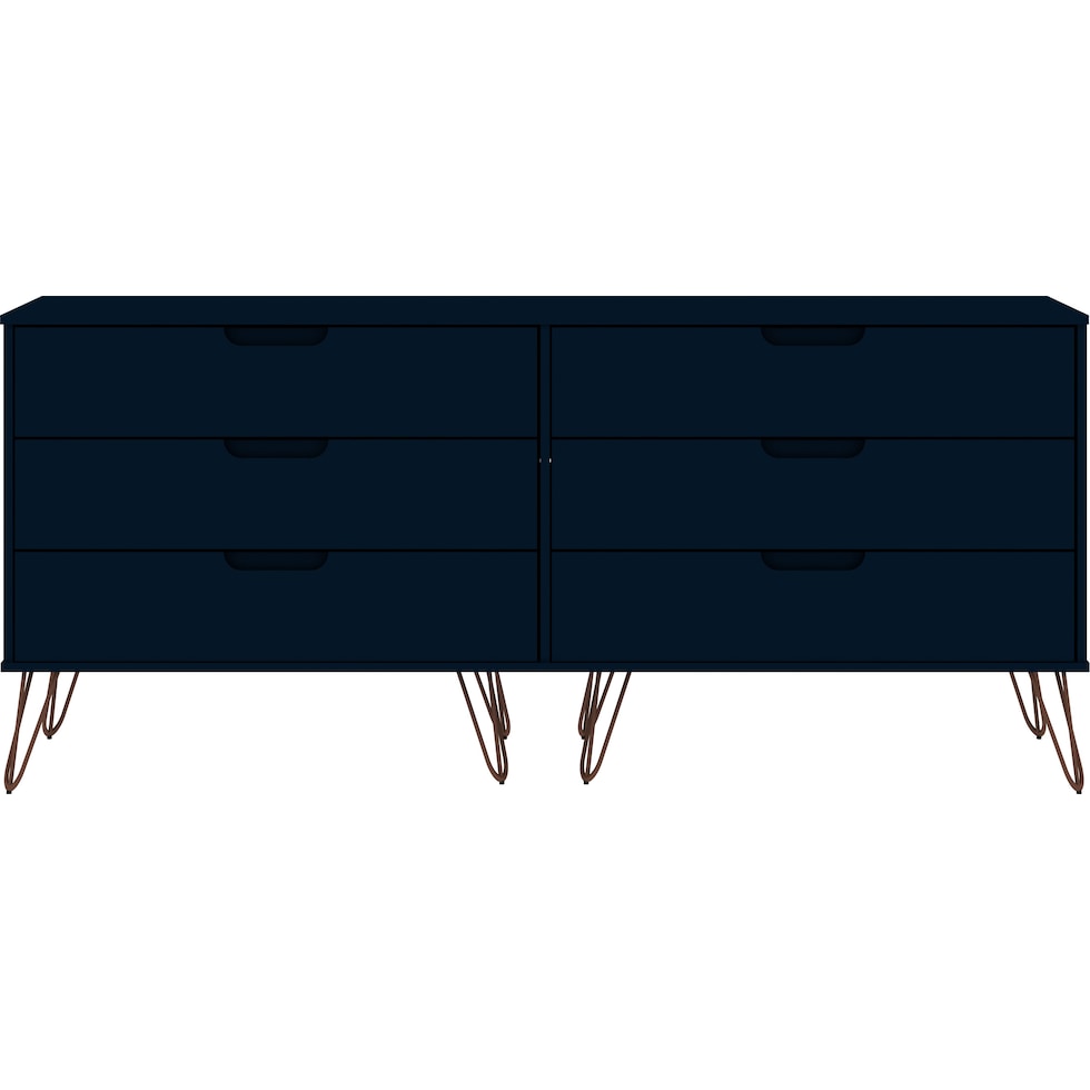 harvard blue dresser   