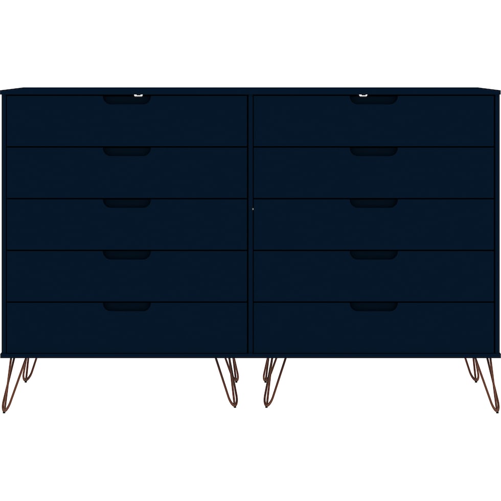 harvard blue dresser   