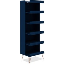 harvard blue shoe rack   