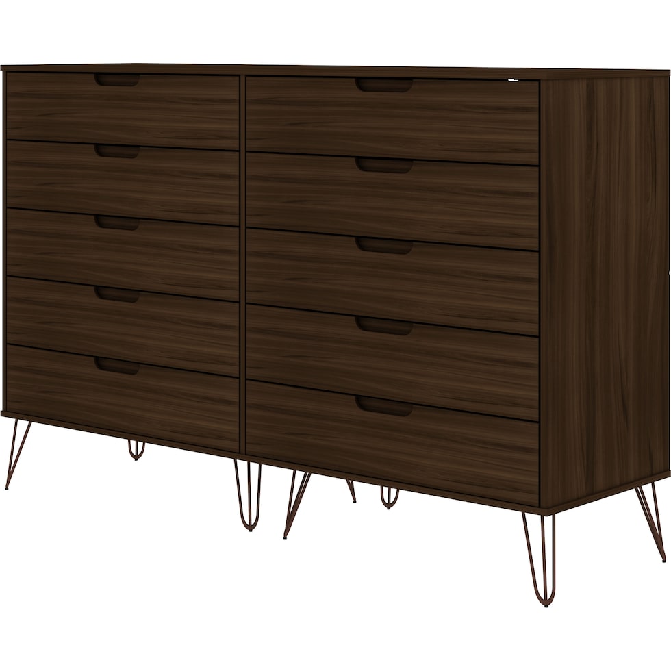 harvard dark brown dresser   