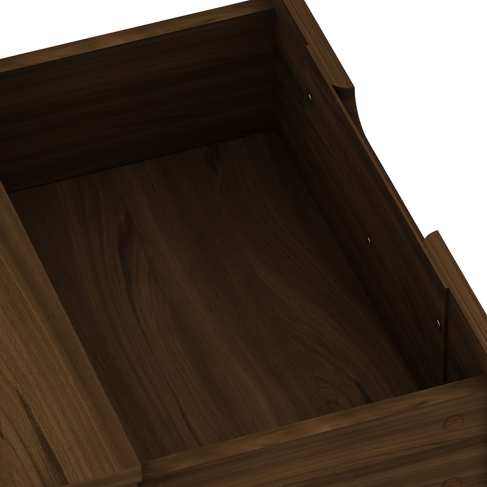 harvard dark brown nightstand   