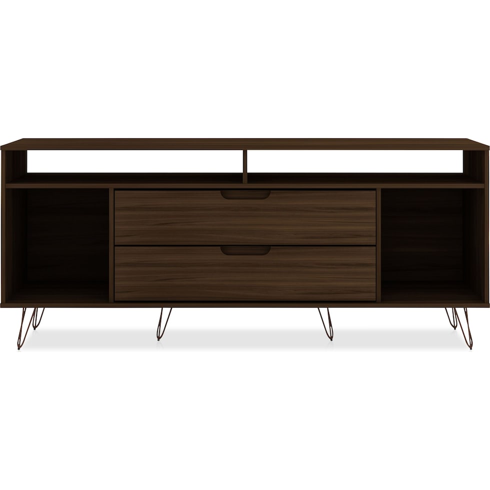 harvard dark brown tv stand   