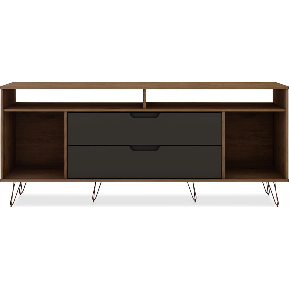 harvard natural gray tv stand   