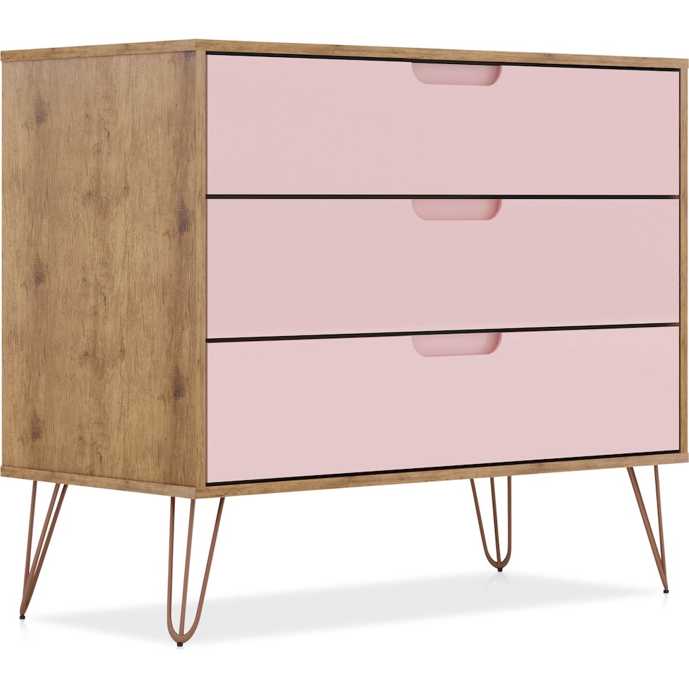 harvard pink dresser   