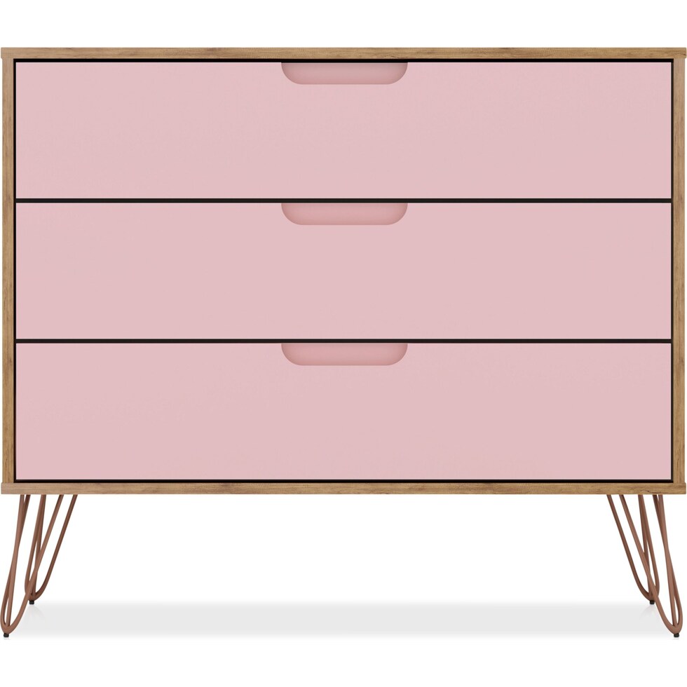 harvard pink dresser   