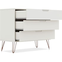 harvard white dresser   