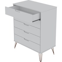 harvard white dresser   