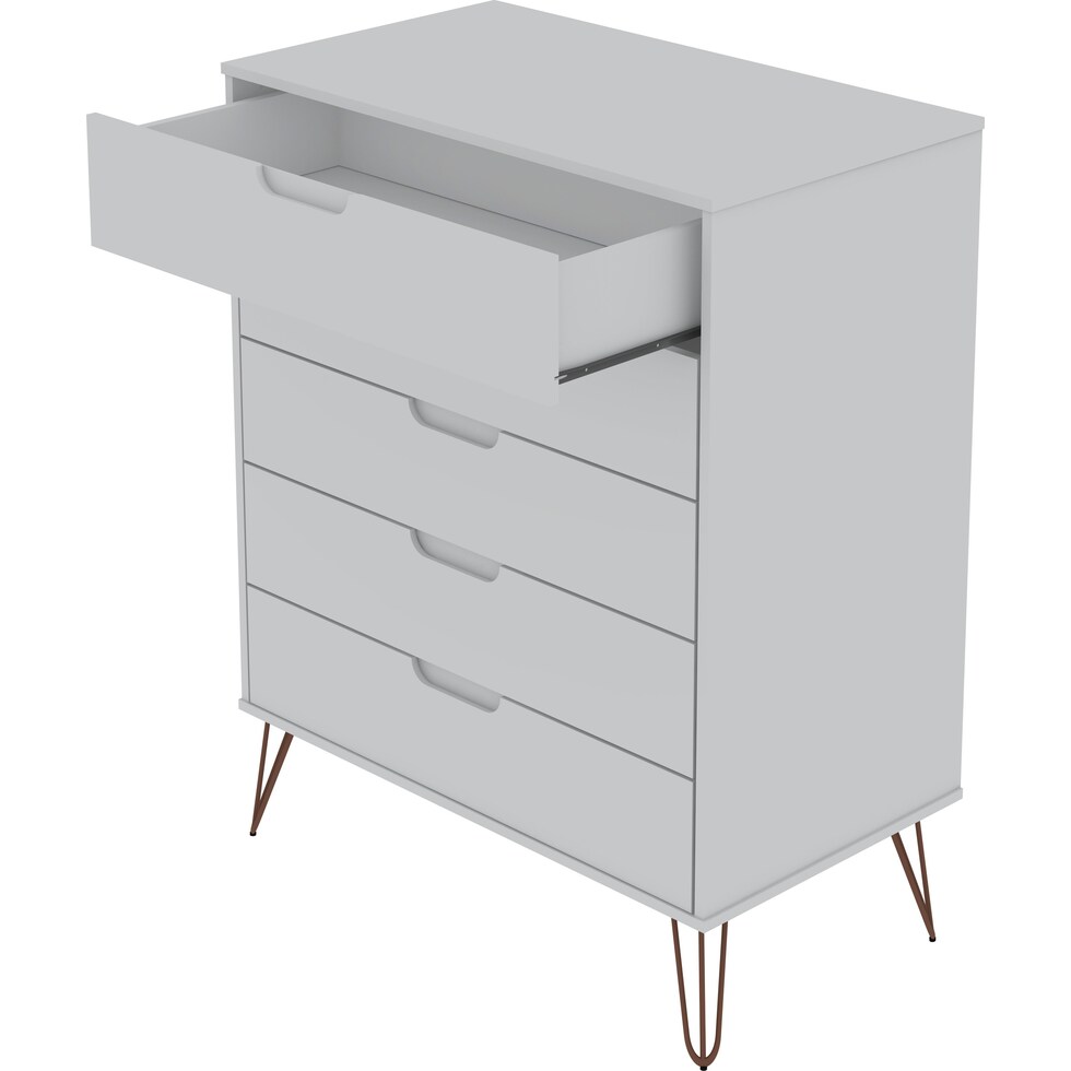 harvard white dresser   