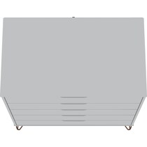 harvard white dresser   