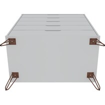 harvard white dresser   