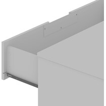 harvard white dresser   