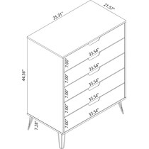 harvard white dresser   