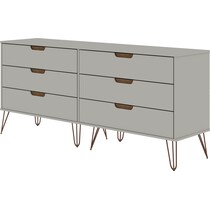 harvard white dresser   