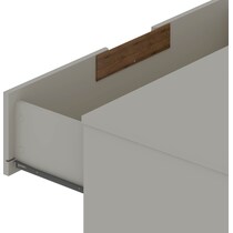 harvard white dresser   