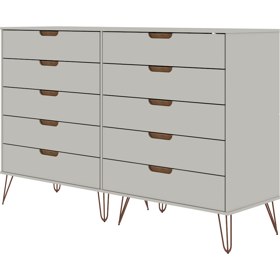 harvard white dresser   