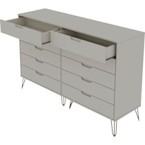 harvard white dresser   