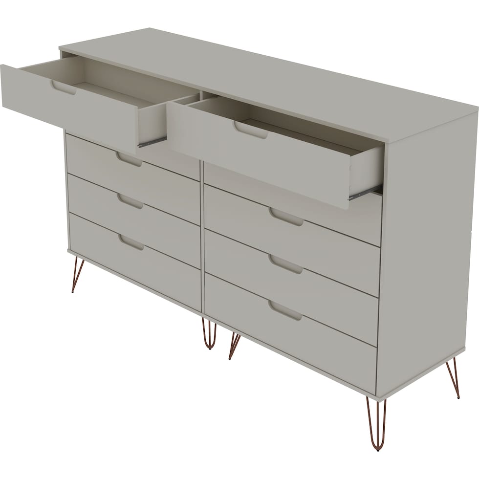 harvard white dresser   