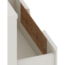 harvard white nightstand   
