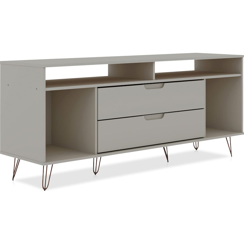 harvard white tv stand   