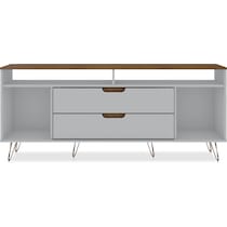 harvard white tv stand   