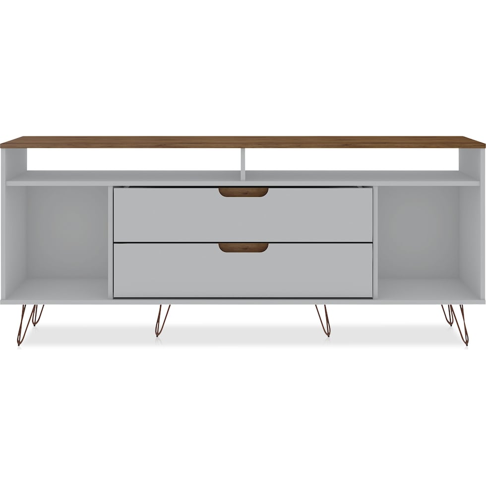 harvard white tv stand   
