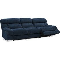 havana gray manual reclining sofa   