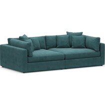 haven bella peacock sofa   