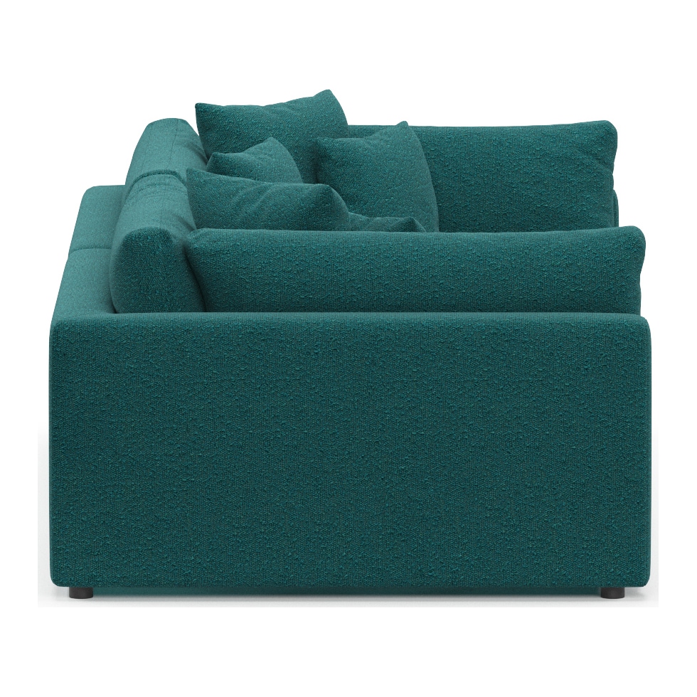 haven blue sofa   