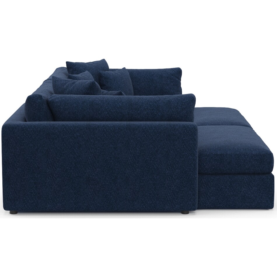 haven blue sofa   