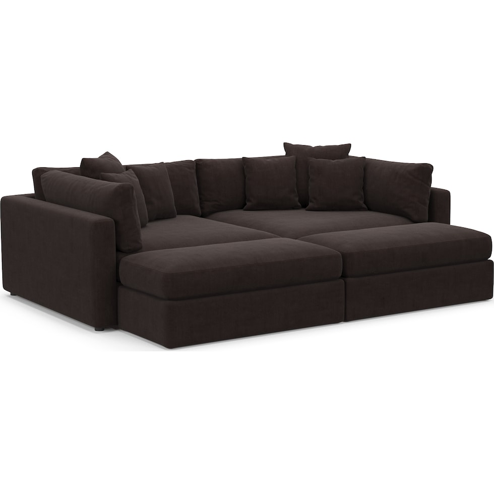 haven dark brown  pc living room   