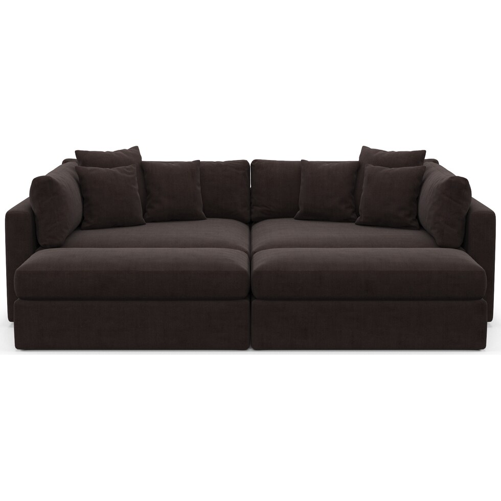 haven dark brown  pc living room   