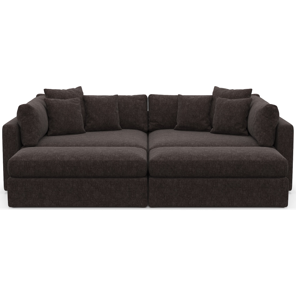 haven dark brown  pc living room   