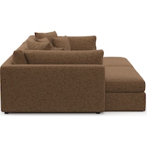 haven dark brown sofa   