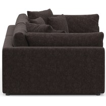 haven dark brown sofa   