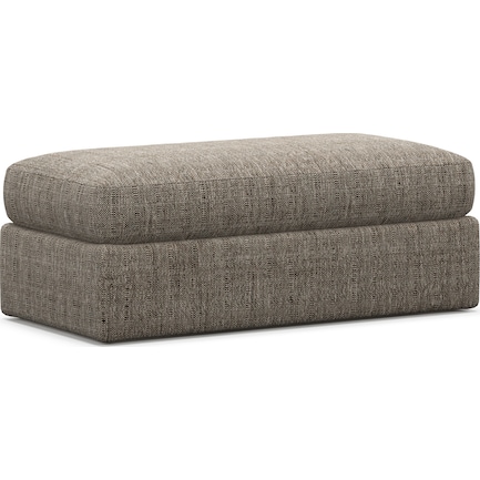 Haven Foam Comfort Ottoman - Flint