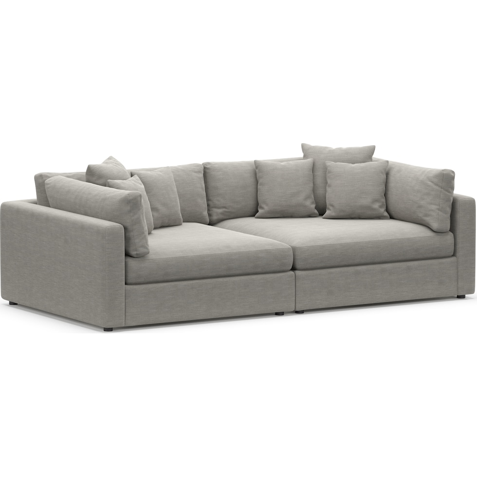 haven gray sofa   