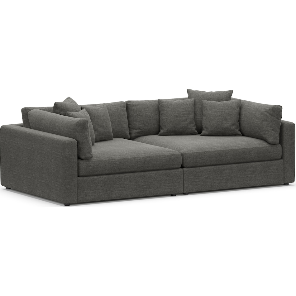 haven gray sofa   