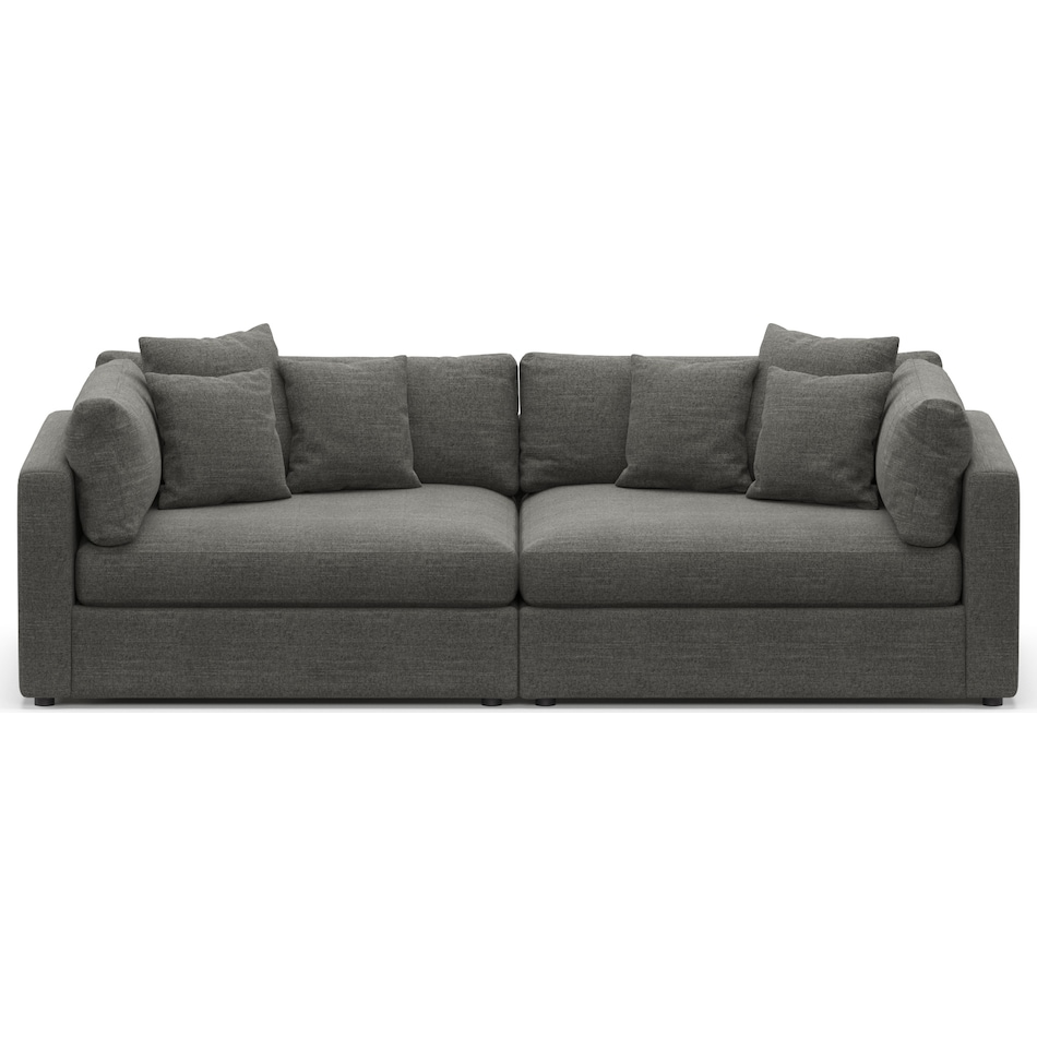 haven gray sofa   