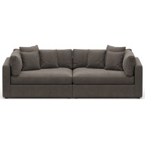 haven gray sofa   