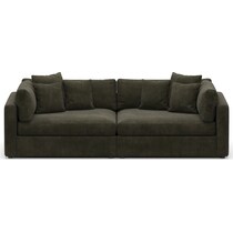 haven green sofa   