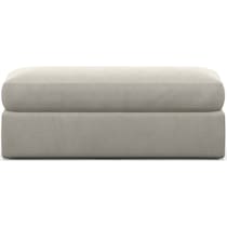 haven light brown ottoman   