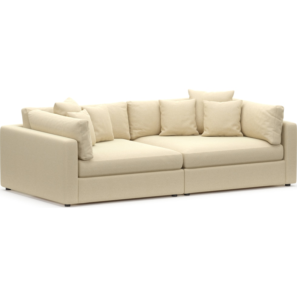 haven light brown sofa   